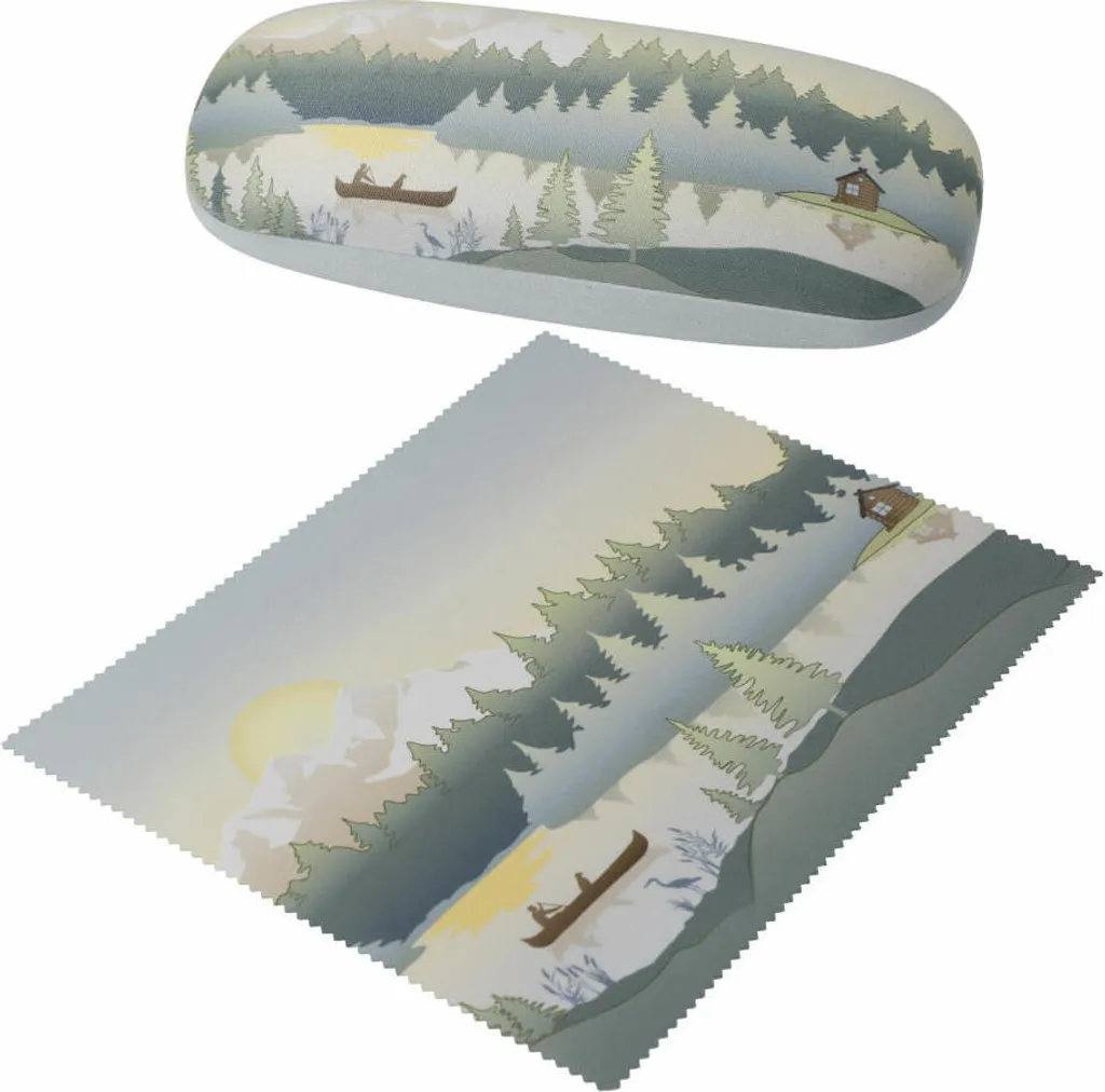 Goebel Porta Occhiali Mountain Peace 23101401: Protezione Stile Nordico