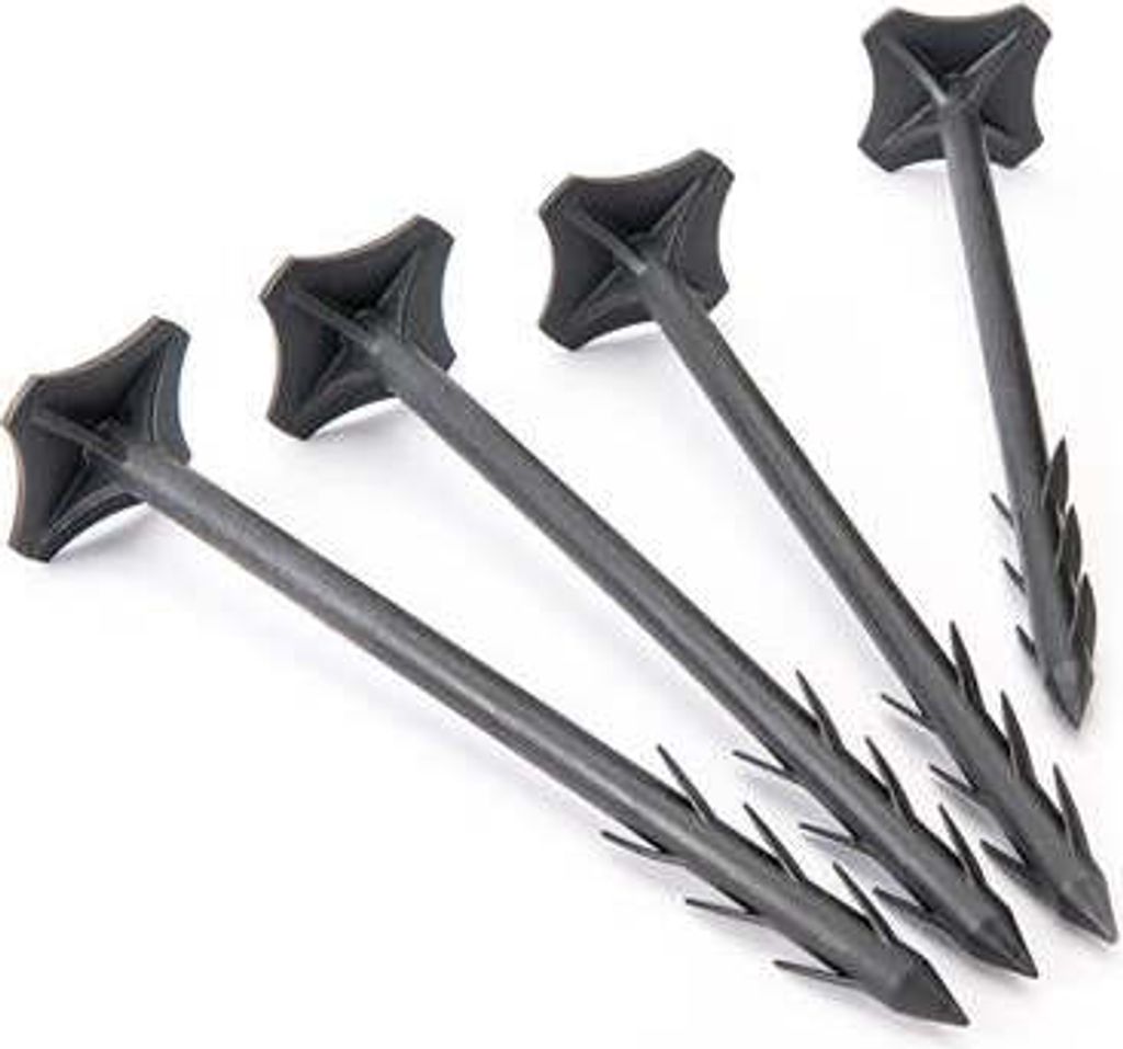 Erdnagel – extra lange Bodenanker aus PP für festen Halt – 1000 St.