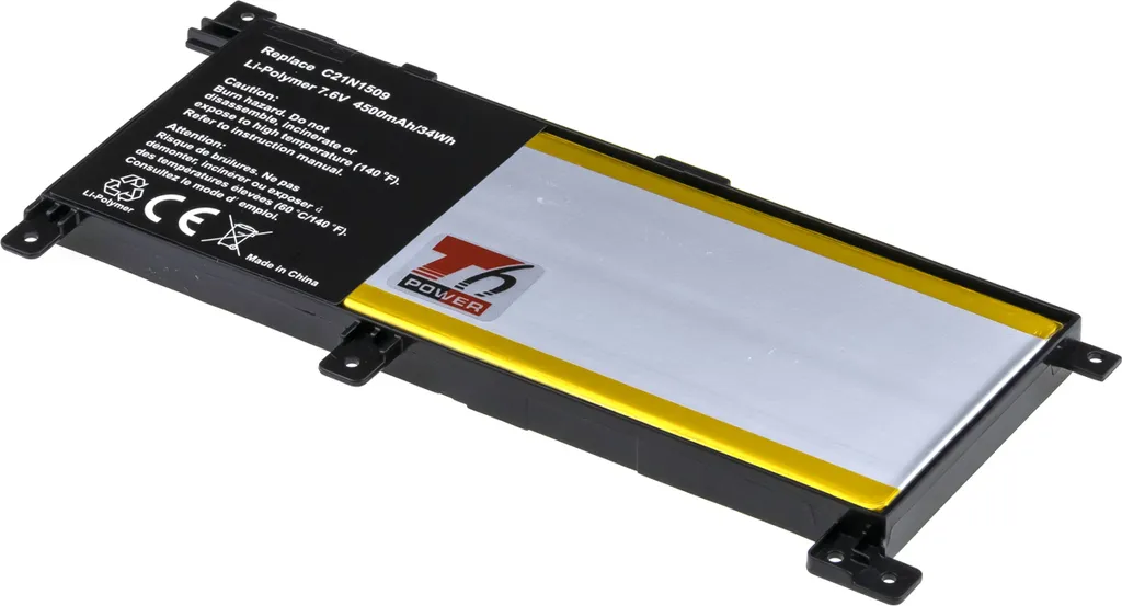 Batterie Asus K556UA Li-Poly contre les coupures de courant