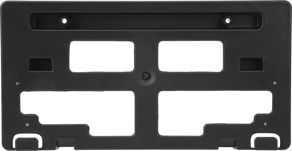 Support plaque immatriculation en ABS noir pour Ford Ranger 19-22