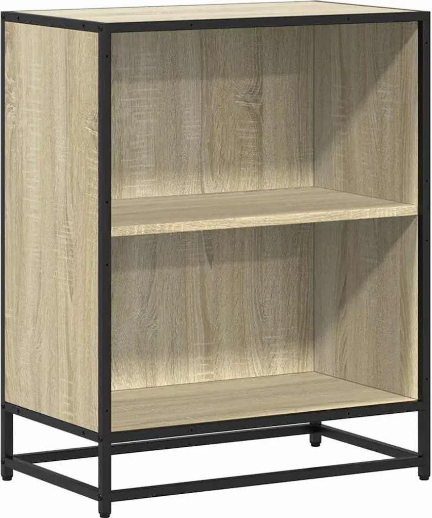 SYFAX™ Libreria Rovere Sonoma 60x35x76 - Il Mobiletto che Serve!