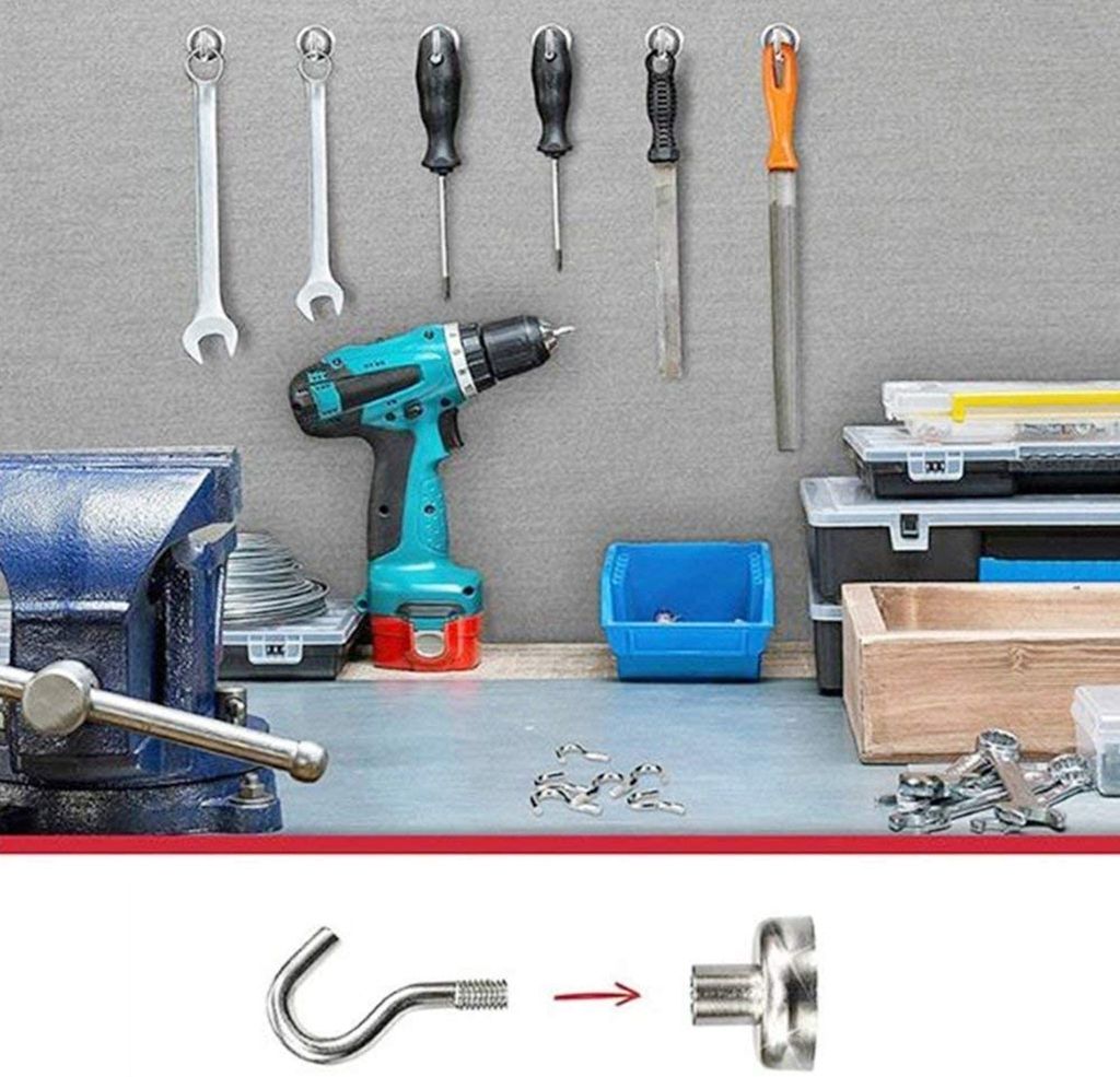 Magnetické háčky přídržná síla 34kg háčky s neodymovým Obrázek produktu 6