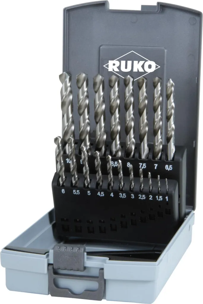 RUKO 214214RO: 19 Punte per Metallo HSS-G che Tagliano Davvero