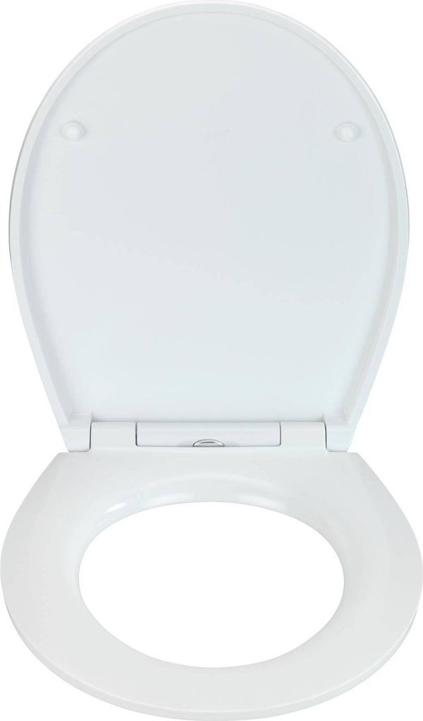 WENKO WC-Sitz mit Absenkautomatik Cuore weiß, grau Produktbild 13