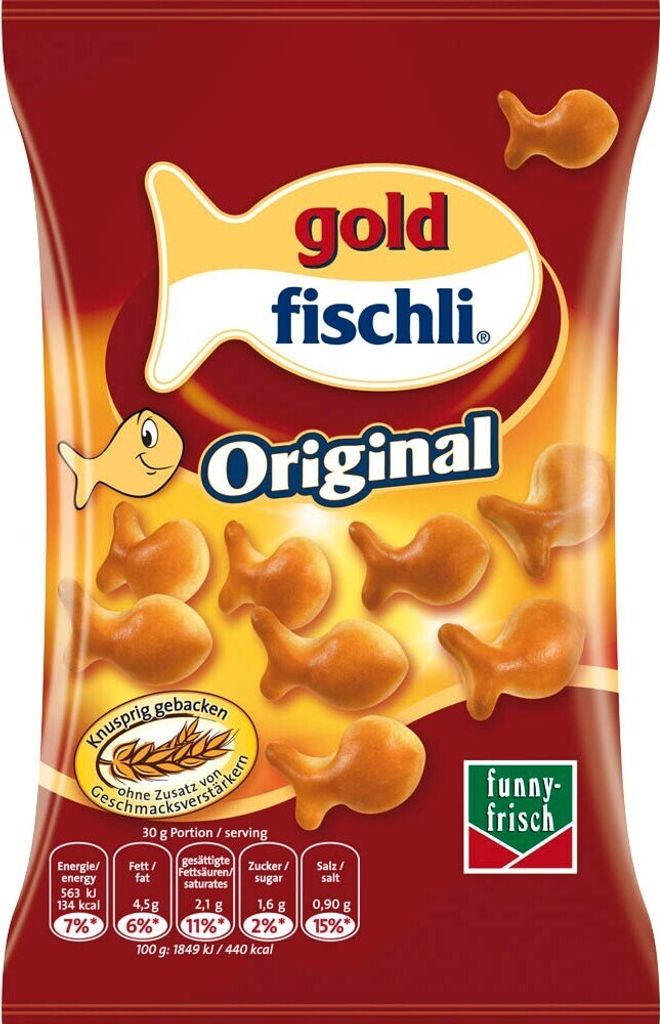 funny-frisch goldfischli Original 100g Produktbild 