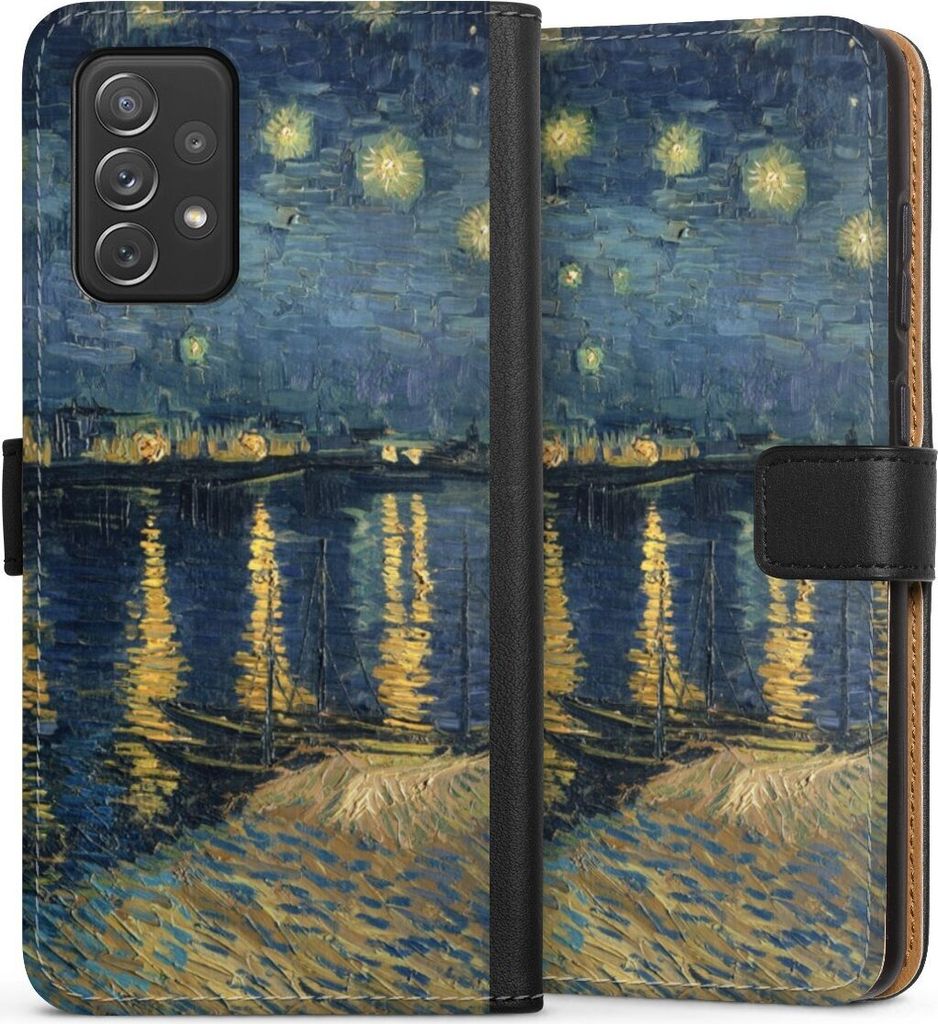 DeinDesign Klapphülle für Samsung Galaxy A72 Handytasche Lederhülle Tasche Kunst Malerei Vincent Van Gogh