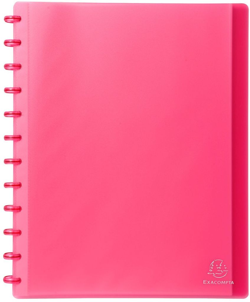 Exacompta 86355E Sichtmappe Rot PP 800µ 30 Hüllen 24x32cm Produktbild 