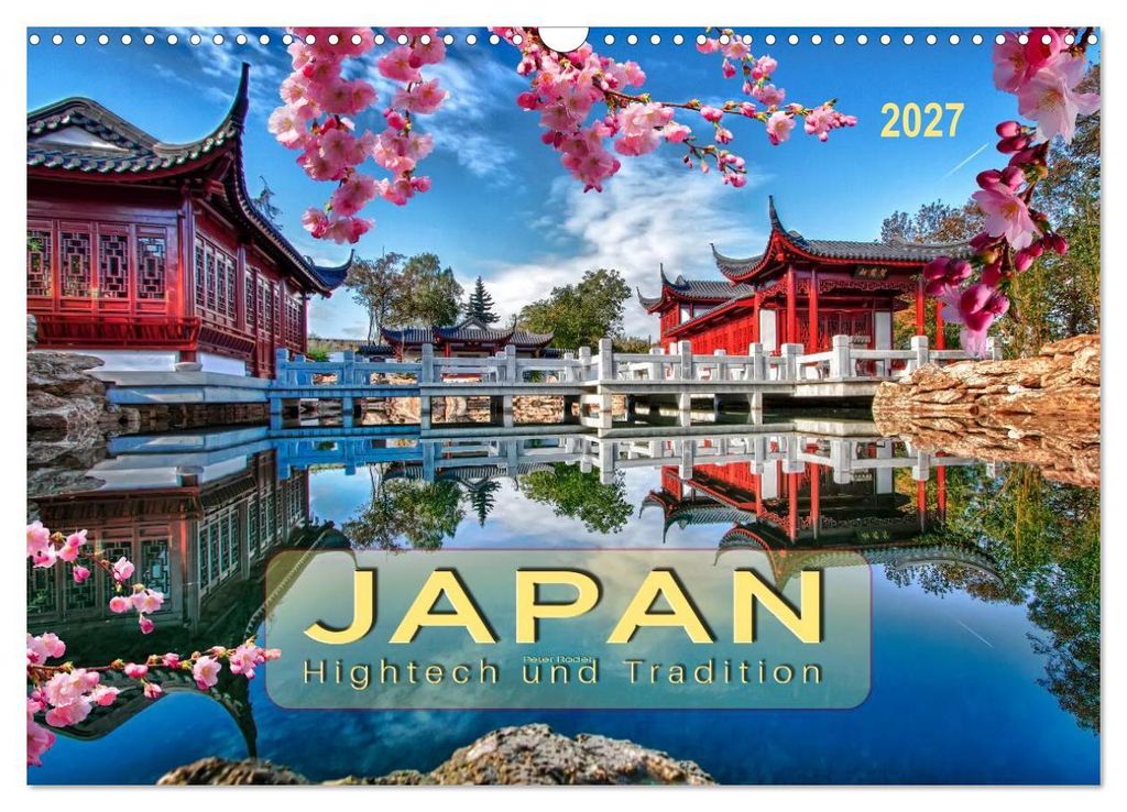 Japan - Hightech und Tradition (Wandkalender 2027 DIN A3 quer), CALVENDO Monatskalender