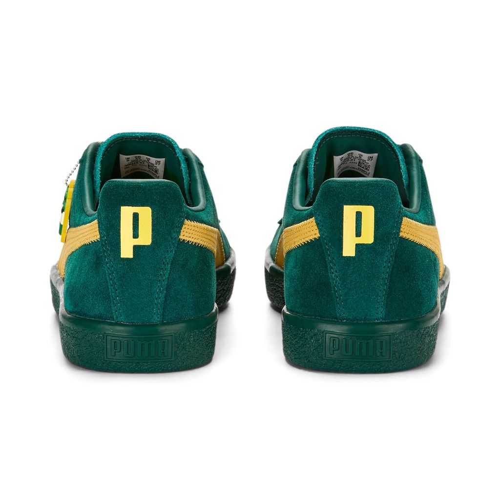 Puma Clyde Super - pánske tenisky kožené zelené 386349-01 , Obrázok produktu 8