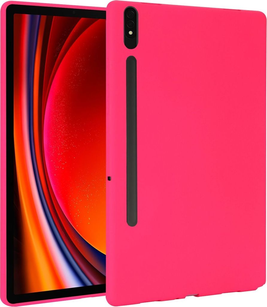 Für Samsung Galaxy Tab S10 Plus / S9 Plus FE Plus / S8 Plus TPU Silikon Hülle Tablet Case Ultra dünn Cover Pink