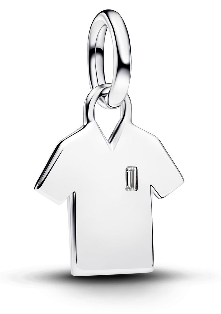 Pandora Charm-Anhänger Fußballtrikot Zirkonia Silber 794708C01