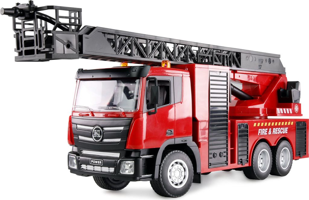 Amewi Feuerwehr Drehleiterfahrzeug 1:18 RTR Image du produit 