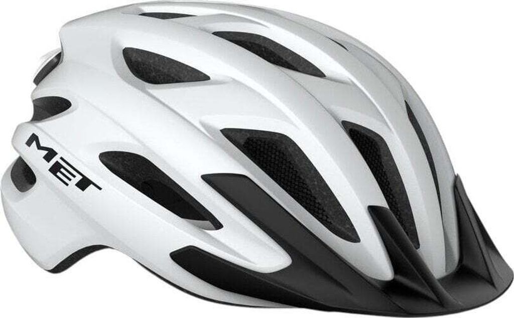 MET Crossover White M (52-59 cm) Fahrradhelm Produktbild 