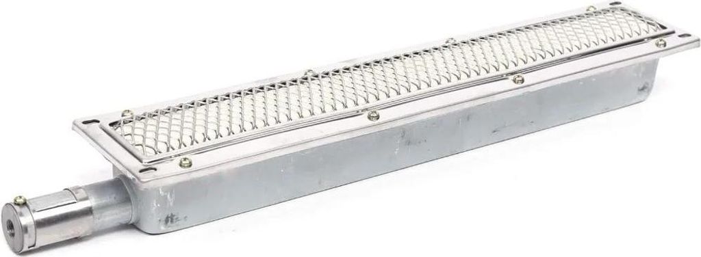 BBQ Grill - Infrarot Keramik Gasbrenner Heizelement - Tragbar - Camping/Outdoor - Edelstahl + Eisen - 0,82 kg