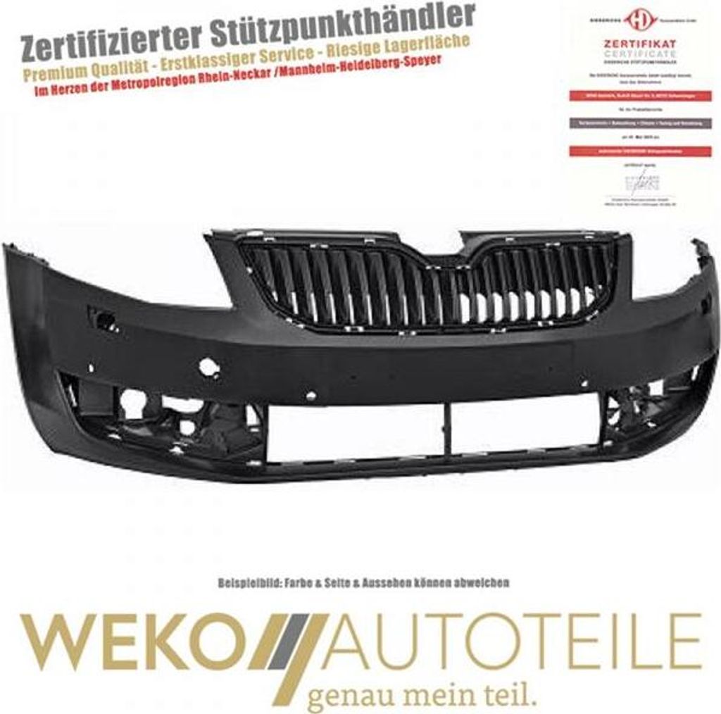 Stoßstange vorne DIEDERICHS 7832053 für SKODA