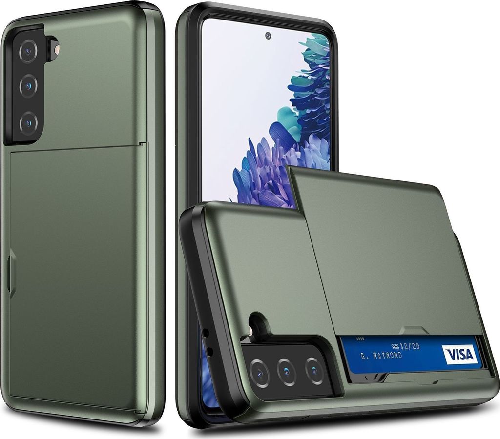Mobigear Card  Samsung Galaxy S21 Plus Hülle Hardcase Produktbild 