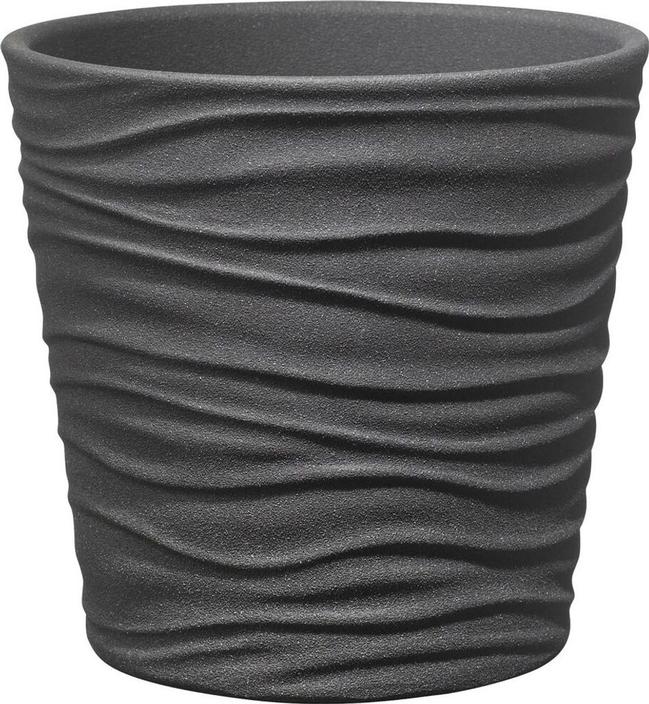 Übertopf Sonora ø 7 Anthrazit