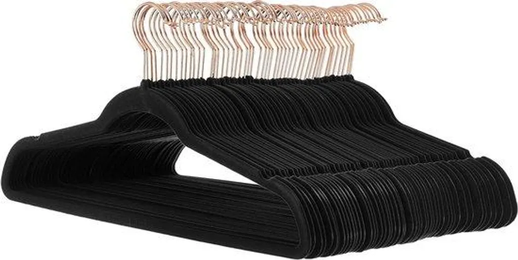 Crochets de Fermeture pour Colis Tressés Noir/Doré - Pack de 50 Pièces