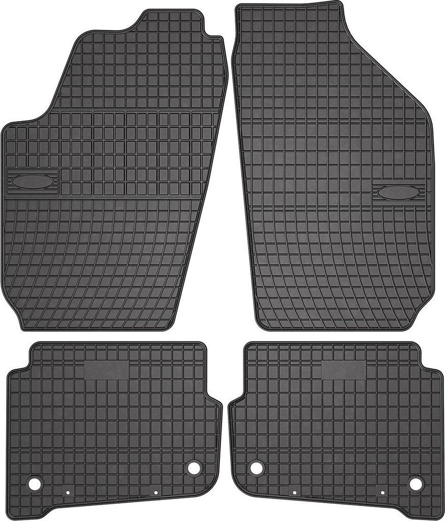 1999-2008 Skoda Fabia dywaniki podłogowe TPE czarne 4 szt Zdjęcie produktu 
