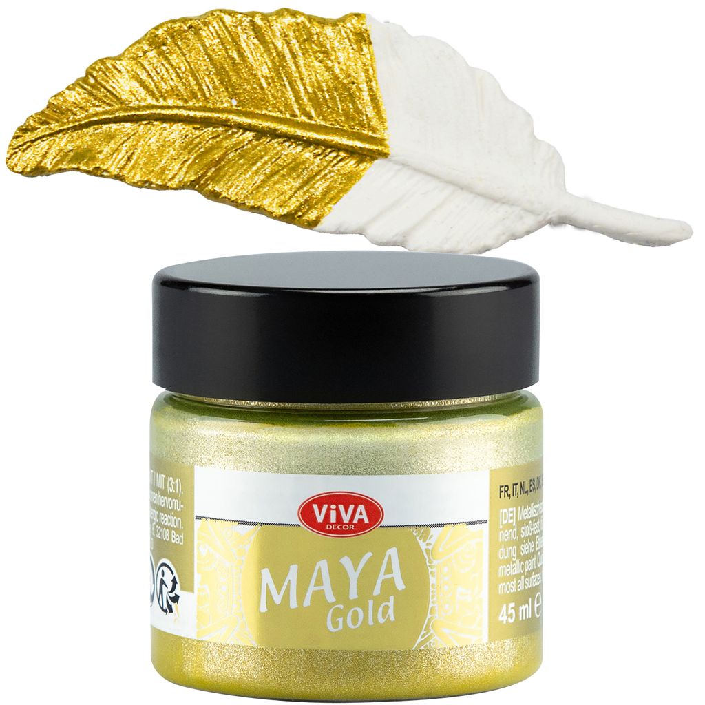 ViVA DECOR Maya Gold 45ml - Alt-Gold Produktbild 