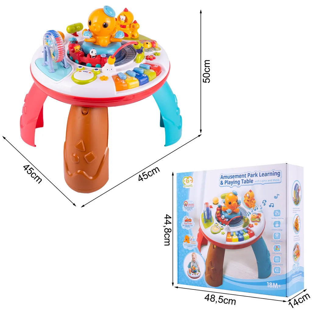 Table d'apprentissage interactive MalPlay Jouet musical Bébé 18 mois+ - 2