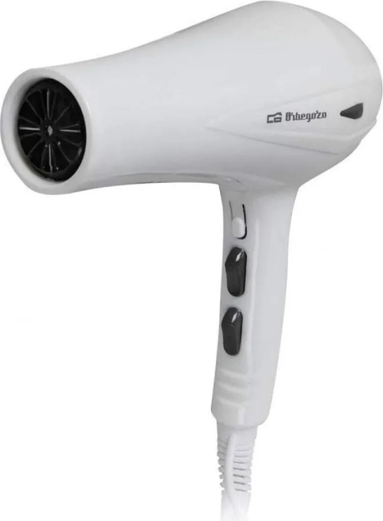 Sèche-cheveux compact Orbegozo SEH 1800 W pour un séchage rapide doux