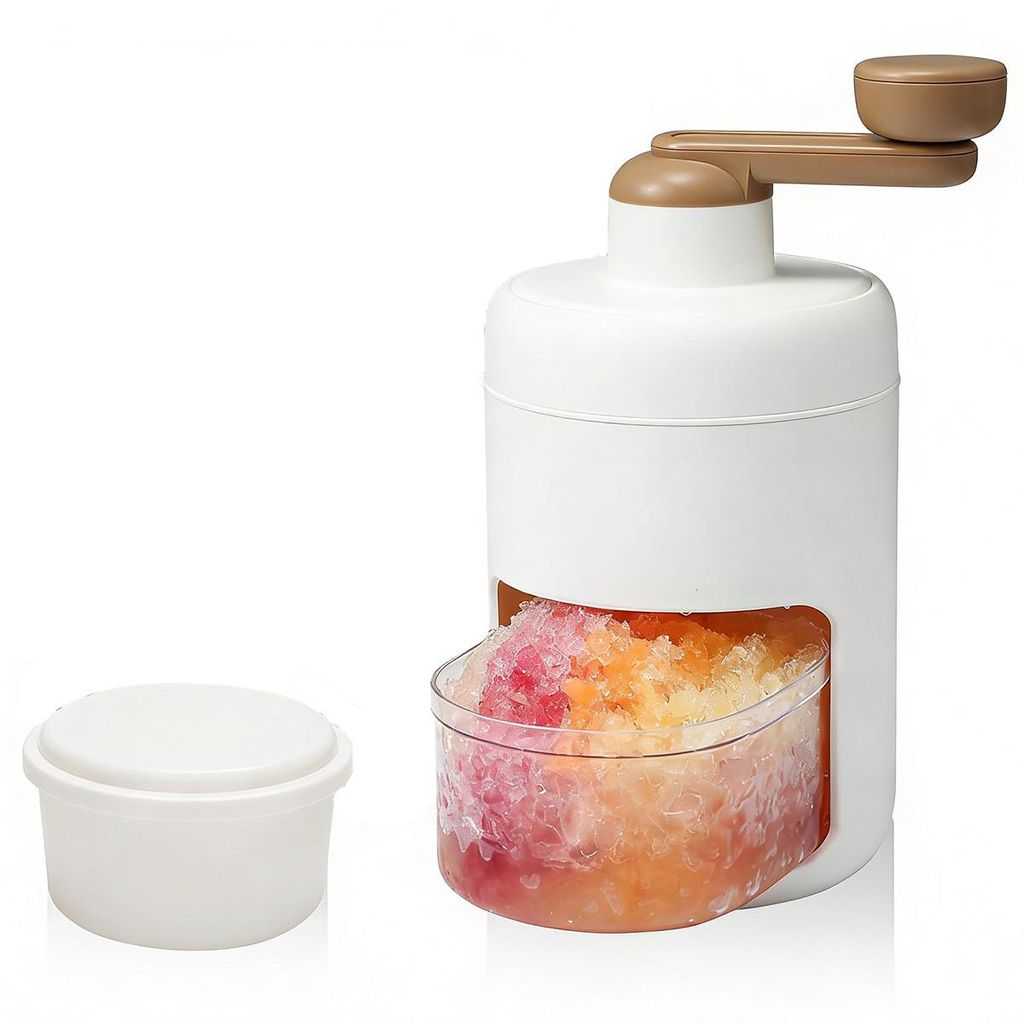 Eiscrusher manuell Hand Eismaschine für Zuhause, Slush Eis & Crushed Ice Maker, einfach zu bedienen, perfekt für Sommer Party & Getränke