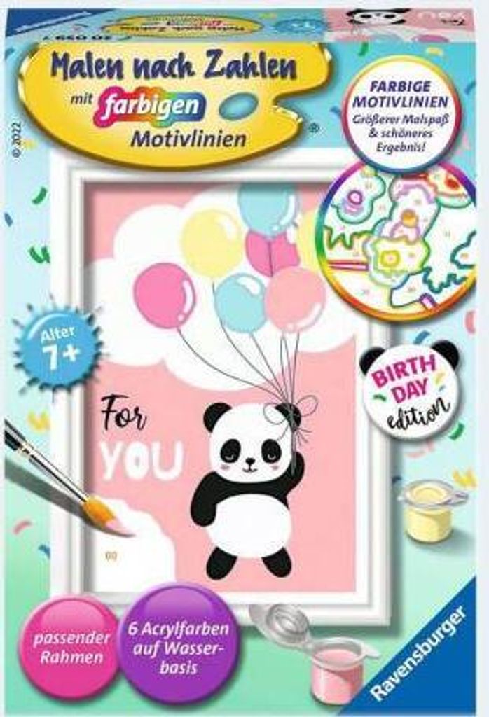Ravensburger Malen nach Zahlen 20059 - For You - Kinder ab 7 Jahren