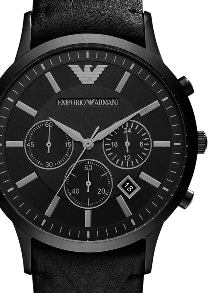 Emporio Armani Renato Herrenuhr schwarz AR2461 Produktbild 