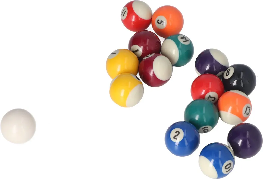 Billes de billard 38mm pour remplacer un jeu usé ou perdu