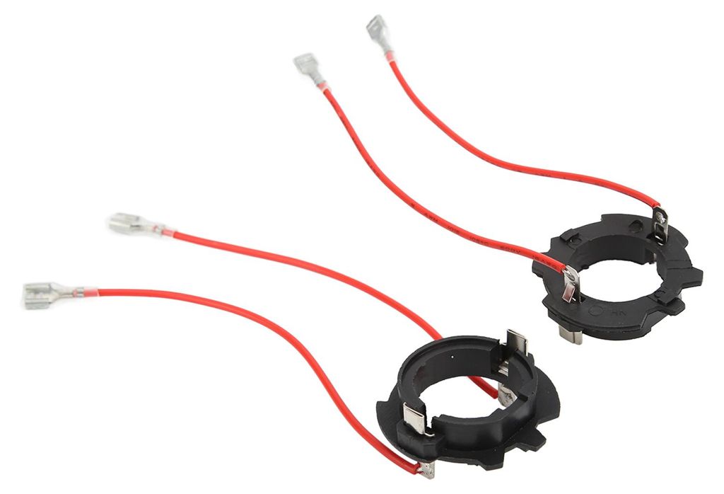 2 Stück Scheinwerferlampenhalterung šC Zuverlässig, langlebig, leicht austauschbar, praktisch, kompakt šC LED-Adapter für H7