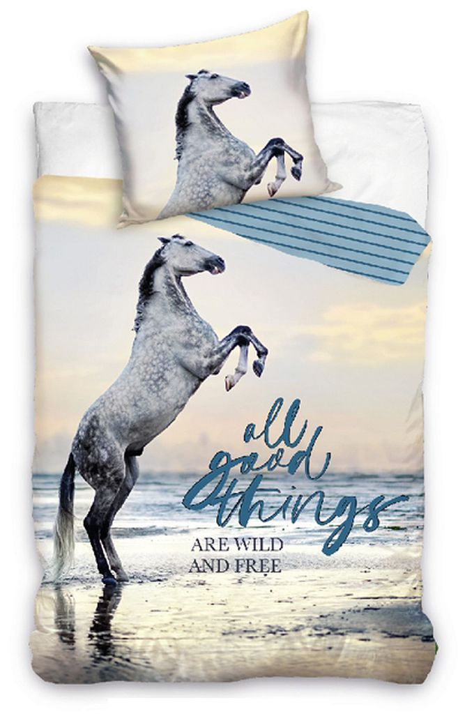Herding Young Collection Bettwäsche-Set, Pferd Wendeotiv, Bettbezug