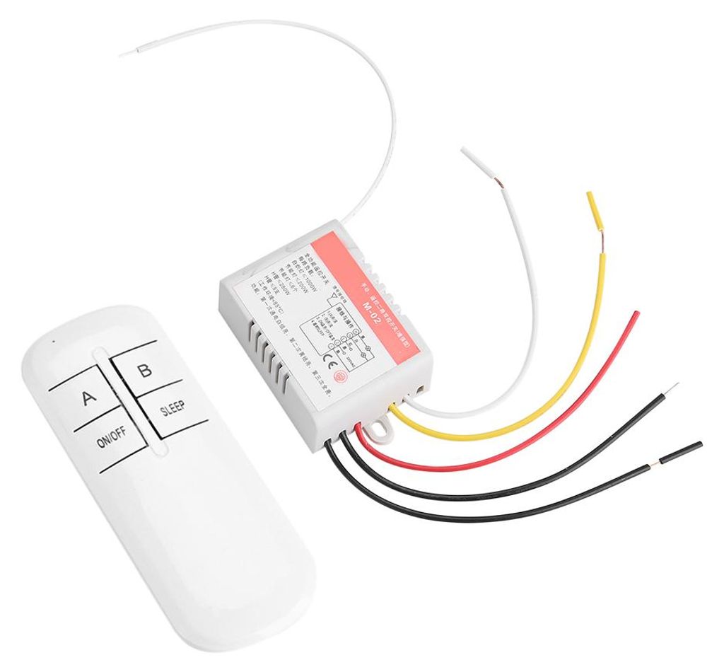 220 V Lampe Contrôleur Récepteur Émetteur Télécommande sans Image du produit 