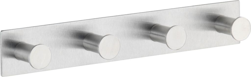 WENKO Edelstahl  Hakenleiste CELANO Kleider Wand Halter Produktbild 