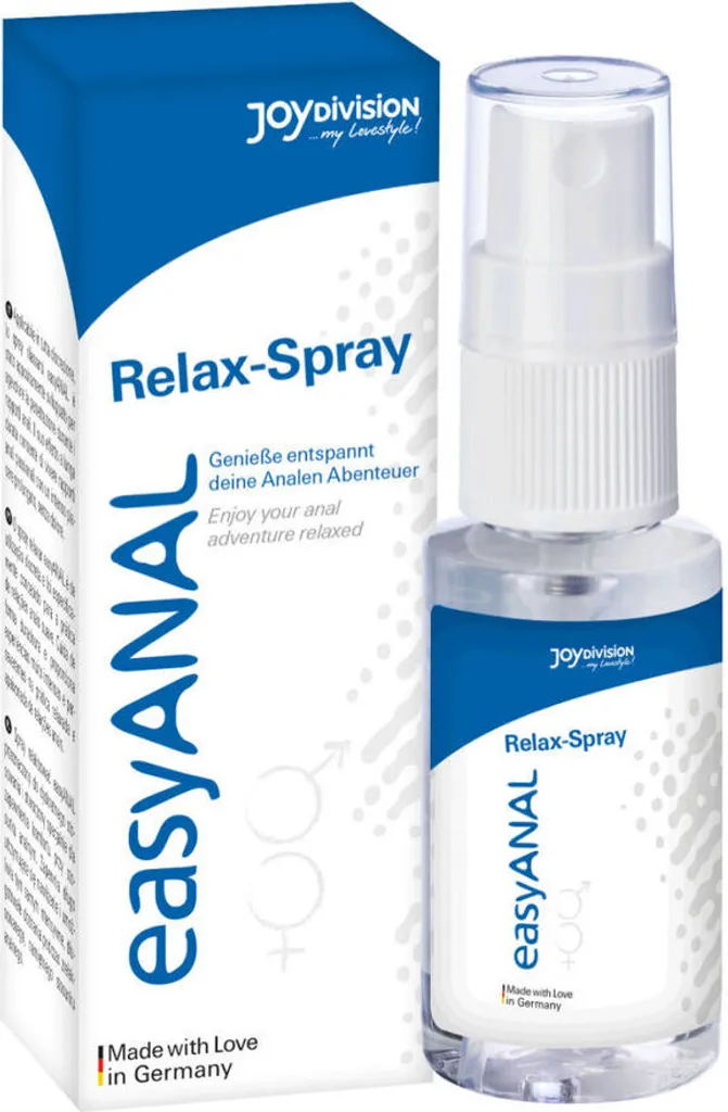 JOYDIVISION easyANAL Spray 30ml - Relax Anale per Principianti ed Esperti