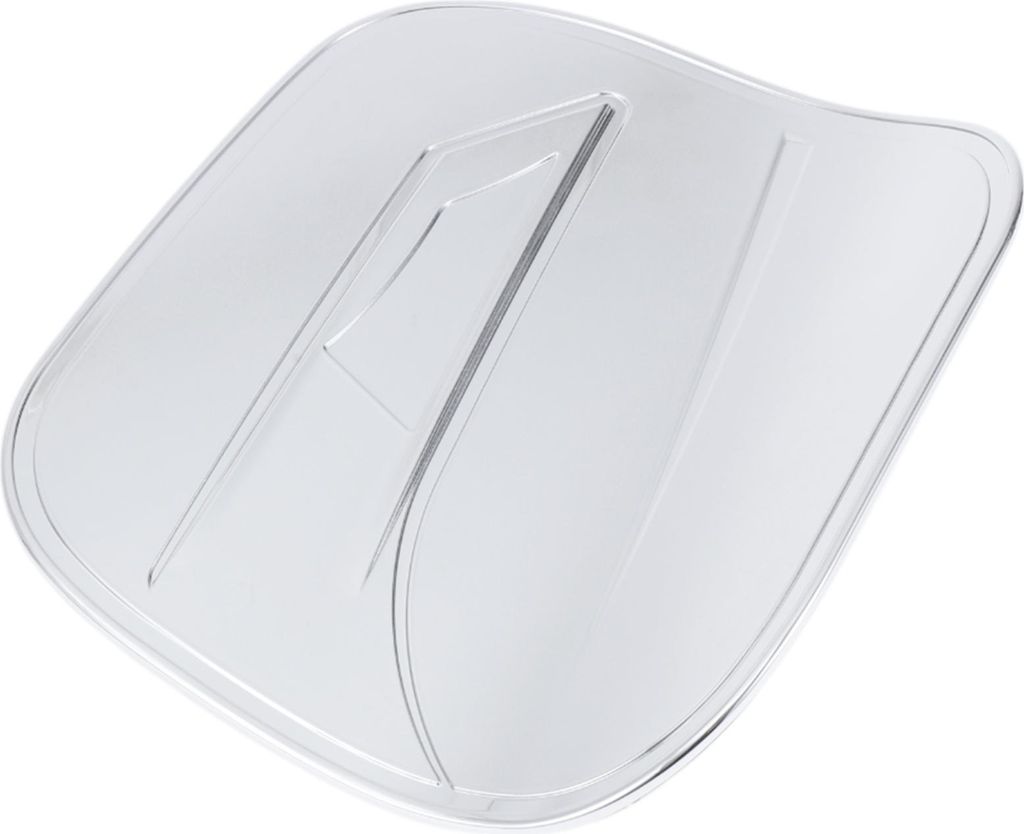 Kraftstofftankdeckel für Toyota CHR 2018-2025 Kraftstoffeinfüllklappe Abdeckung Klebetyp Chrom Silber Ton ABS