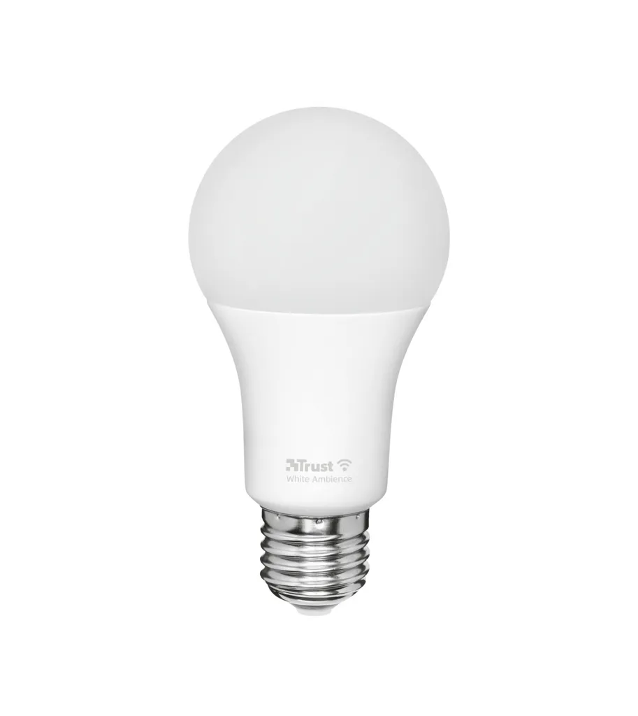 Ampoule LED connectée WiFi E27 TRUST lumière blanche dimmable 9W - 3