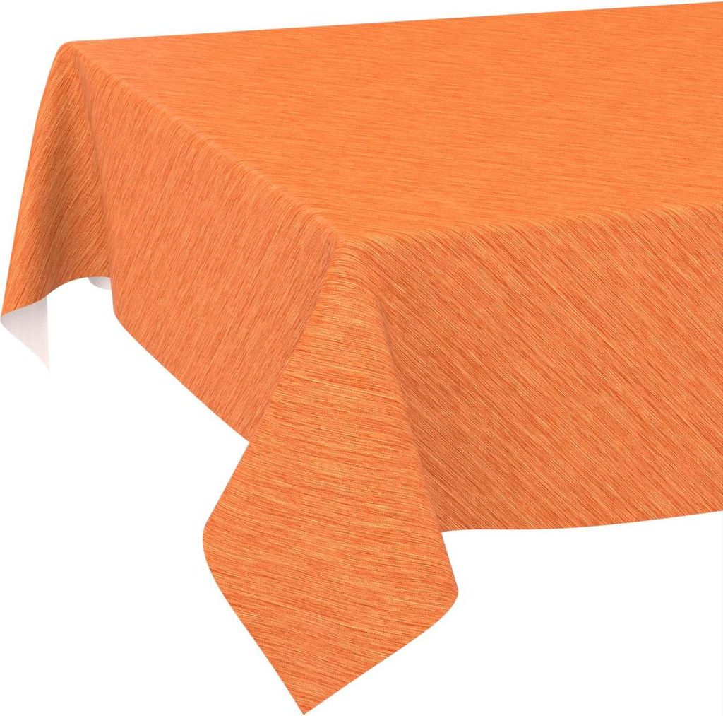 Tischdecke Wachstuch Einfarbig Rot Robust Wasserabweisend Breite 140 cm Länge 220 cm