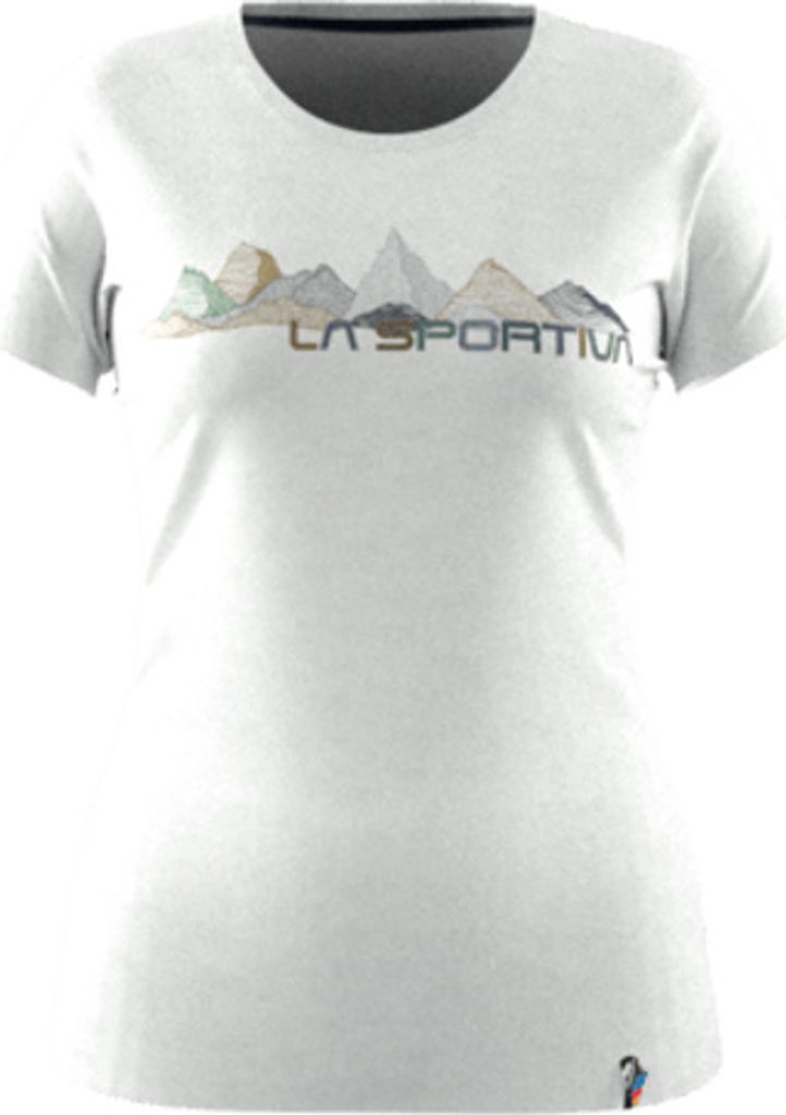 Peaks T-Shirt W, Climbing, Woman, T-Shirt, W04W04 Chalk, M - La Sportiva