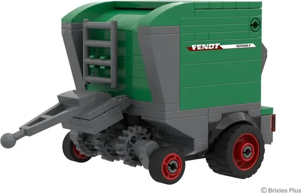 Jeu de Construction Fendt Rotana F 1 BRIXIES Plus pour Passionnés de Ferme