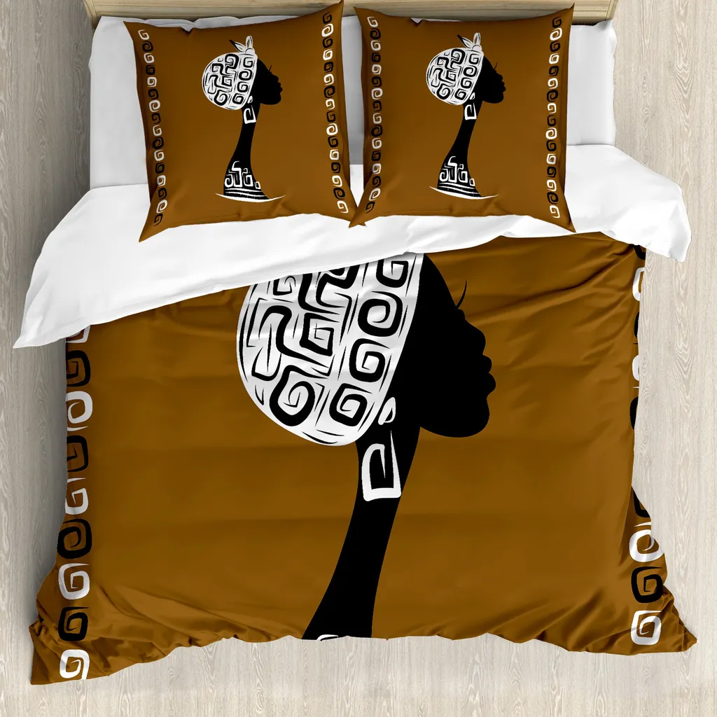 Set Letto Etnico ABAKUHAUS 200x200 Anallergico | Design Donna Africa - 1