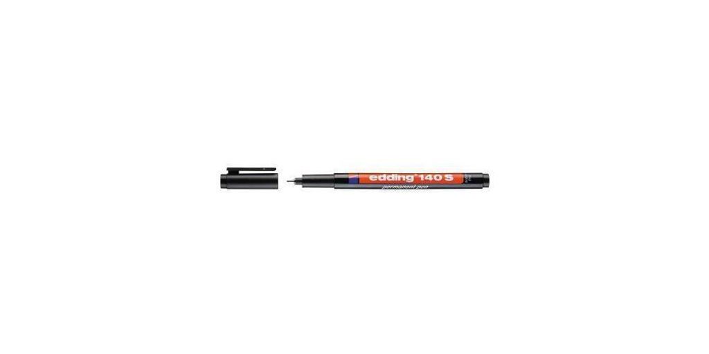 EDDING 4-140001 - Schwarz - Extrafein - Schwarz - Produktbild 