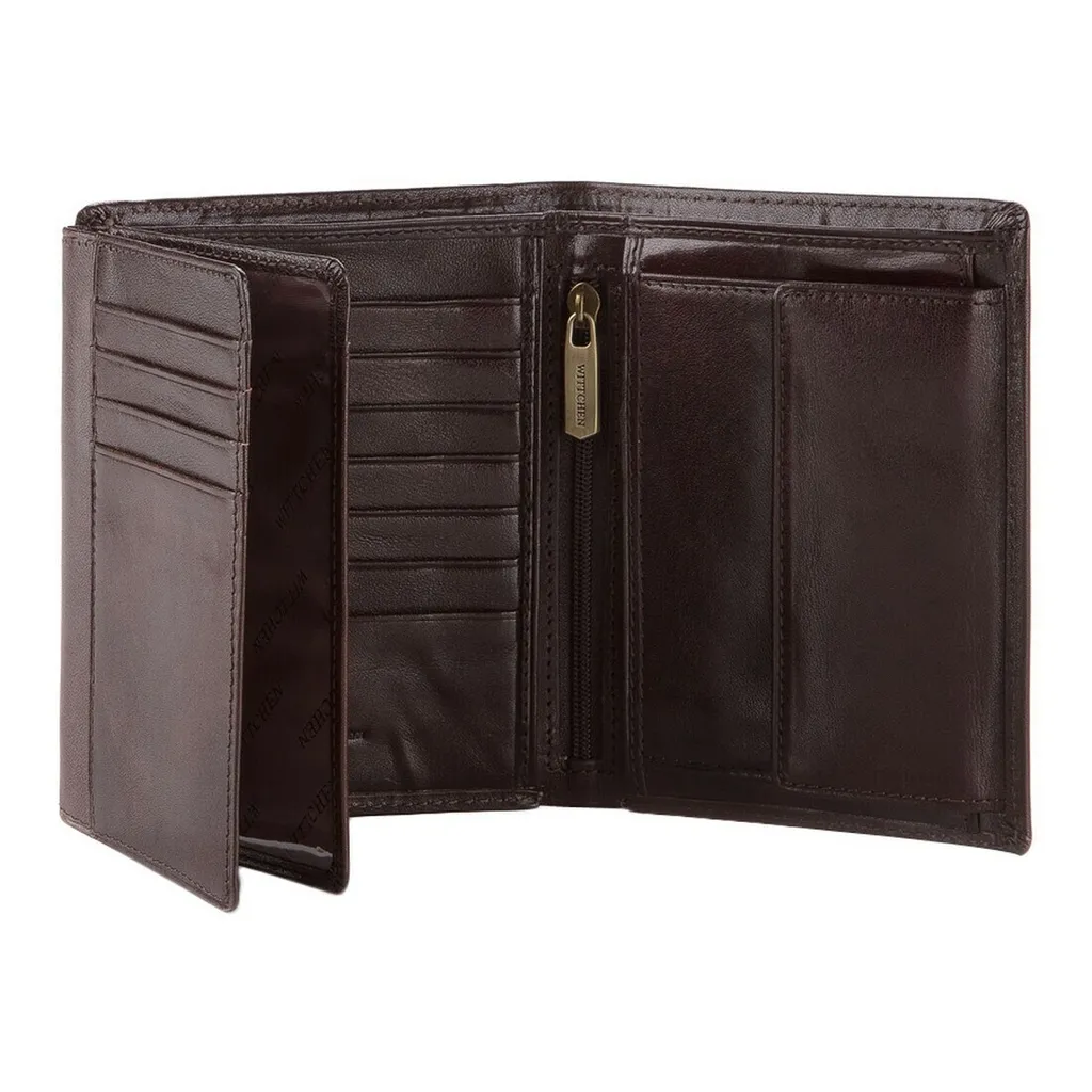 Portefeuille Arizona 13x11cm avec Multiples Compartiments et Finition Cuir