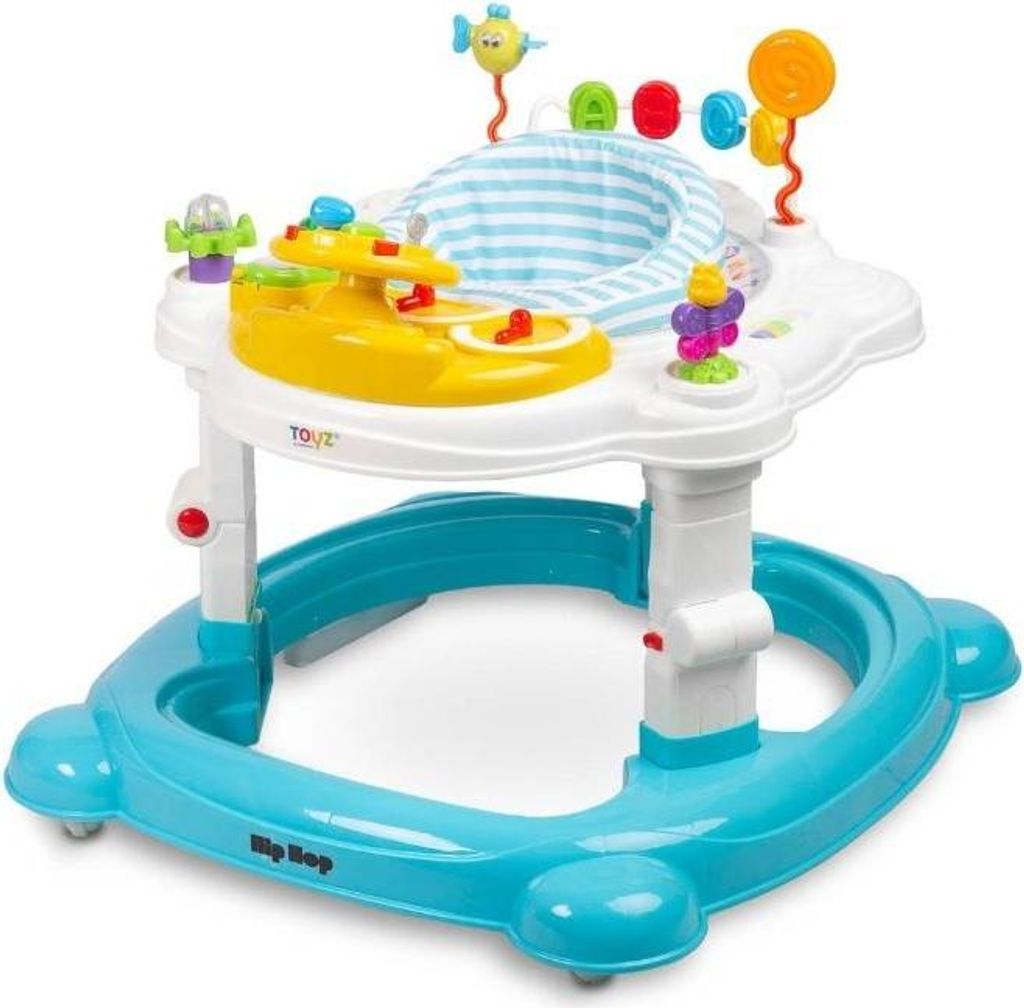 Toyz HIPHOP Lauflernhilfe fr Babys ab 6 Monaten, Laufen Lernen - Hellblau