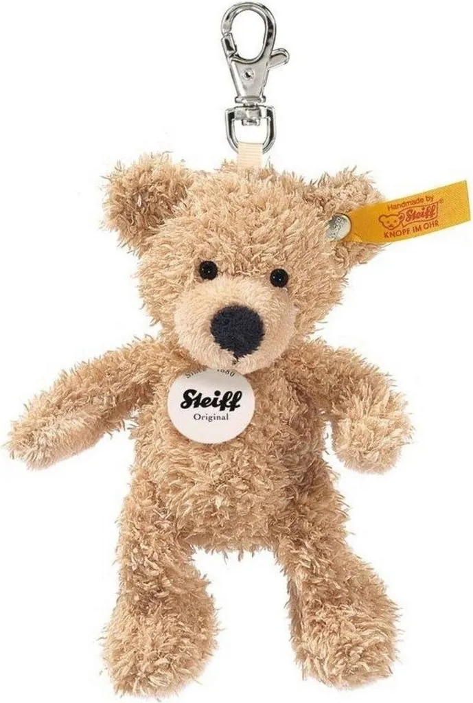 Cadeau Idéal : Porte-clés Teddy Fynn Steiff 12 cm pour Sac et Voiture