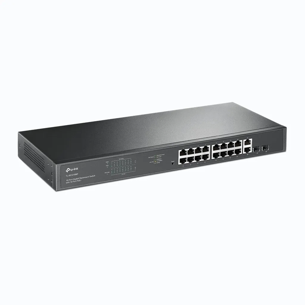 Switch TP-Link TL-SG1210P avec ports Gigabit et injecteur PoE+ intégré