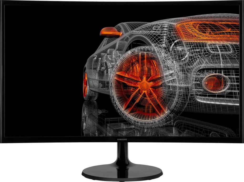 Samsung 68 cm LED Monitor, 68,60cm (27") , Curved Display, Image du produit 