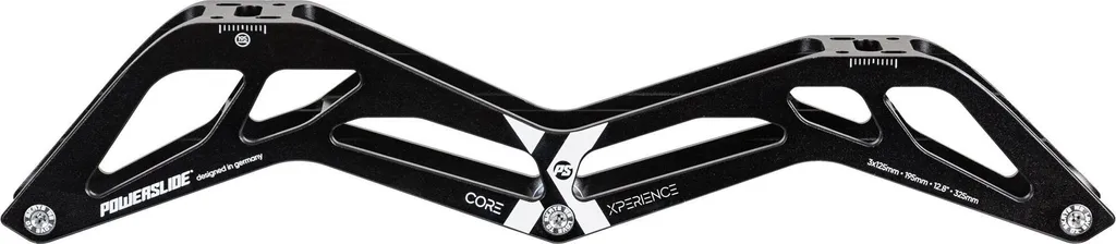 Platine Powerslide Core X-perience 12.8 : Stabilité et Vitesse 3x125mm