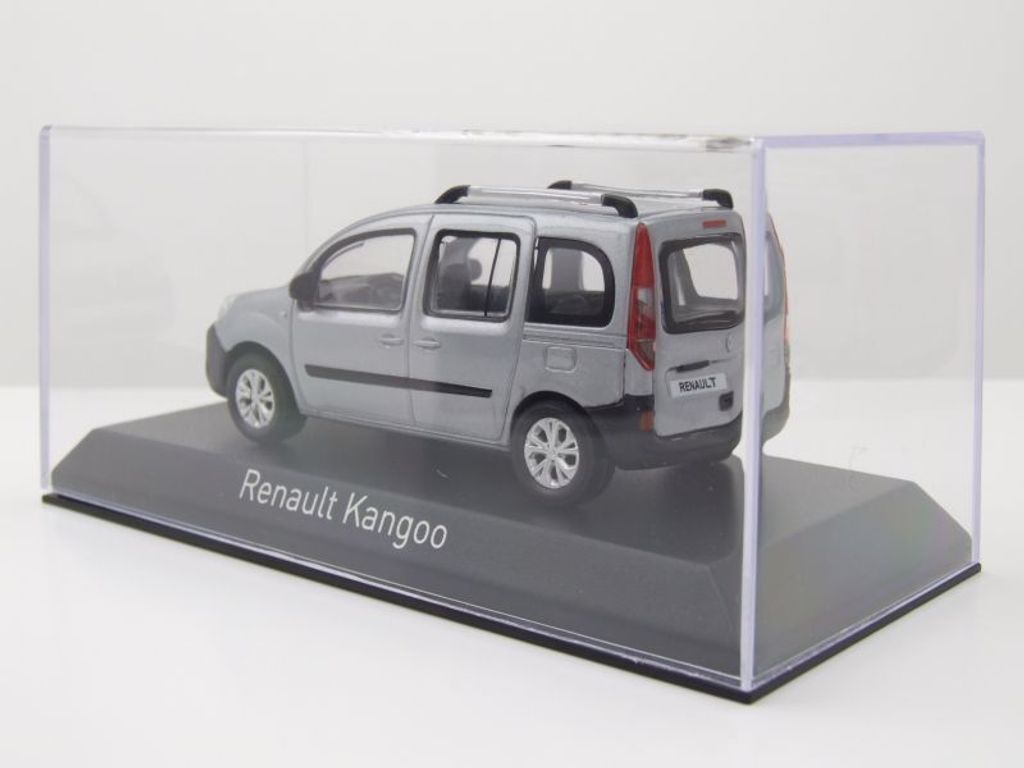 Norev Renault Kangoo Street 2013 – Zilver – Modelauto 1:43 – Die-Cast Metaal – Kant-en-Klaar Miniatuur Voor Verzamelaars