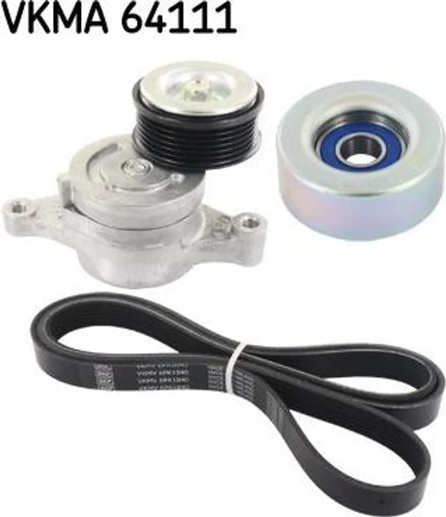 Kit Courroies Accessoires SKF VKMA 64111 pour Moteur 2 et 3 Essence